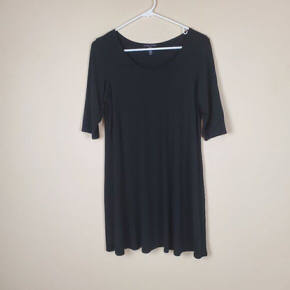 Eileen Fisher Little Black Dress Size Medium - Picture 1 of 5